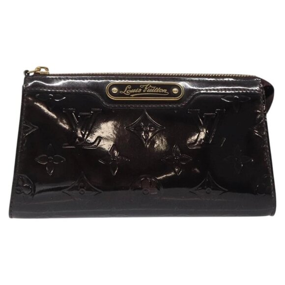 LOUIS VUITTON Monogram Vernis Trousse Cosmetics Amarante - Picture 8 of 16